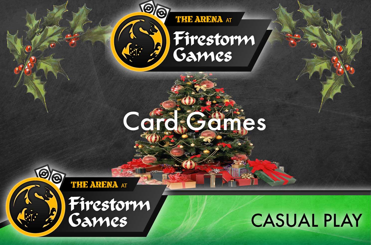 The Arena Christmas Thursday Card Game Ticket